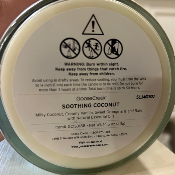 Lavender de France Candle - Goose creek triple wick st candle - Picture 4 of 4